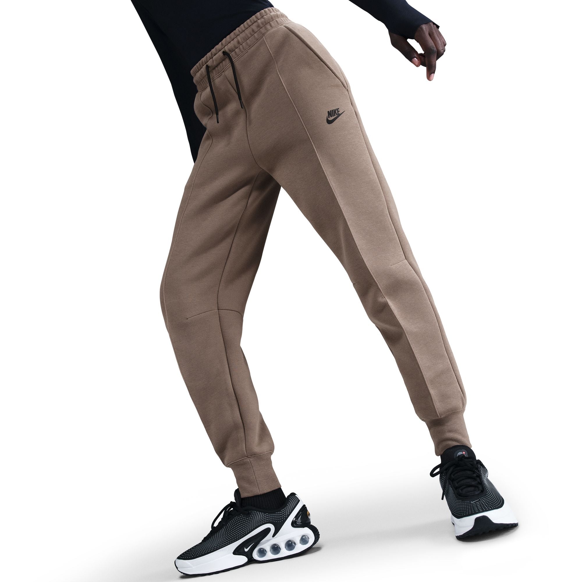 Nike Womens Sportswear Tech Fleece Jogger - Mink Brown/Black