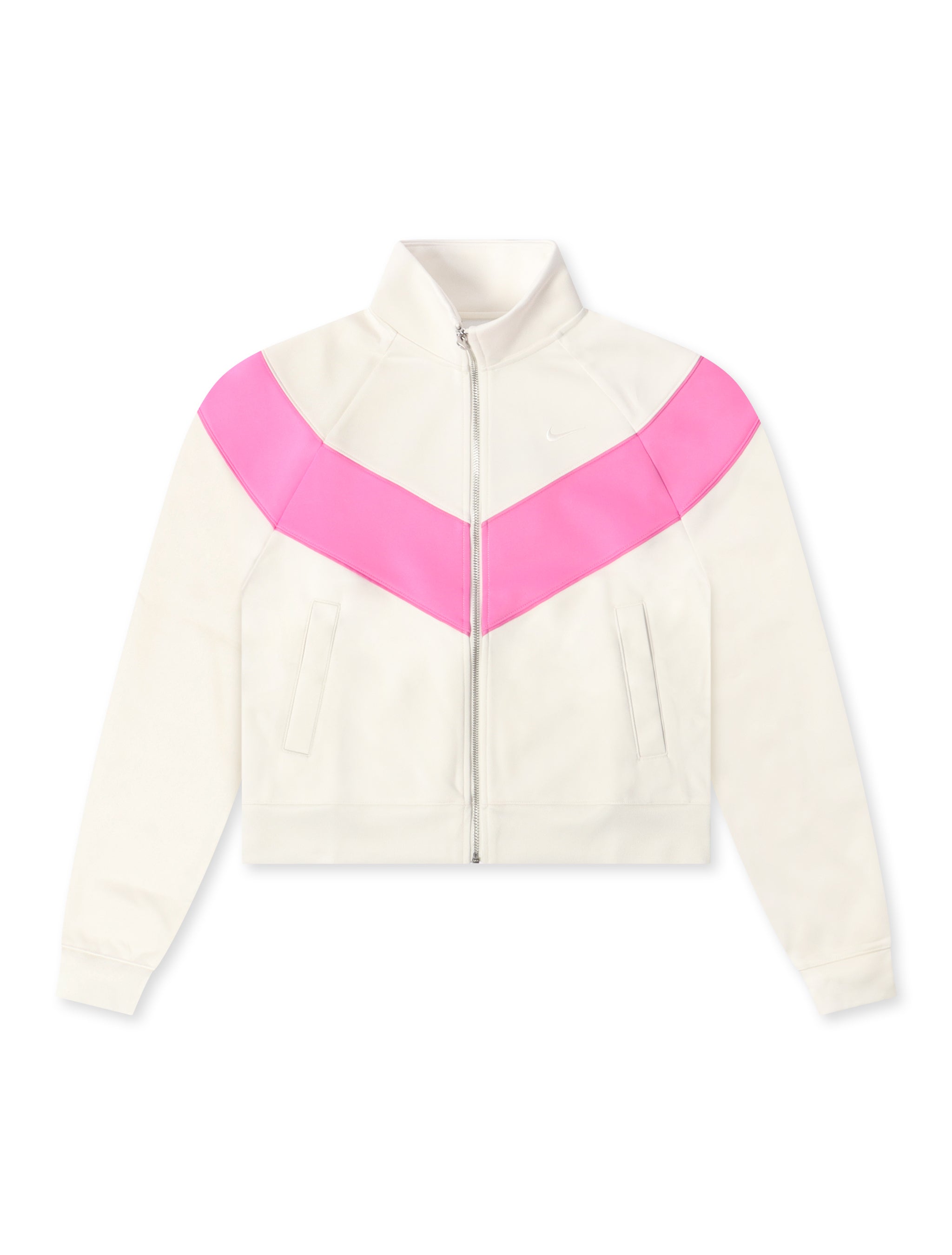 Nike Womens Sportswear Windrunner Knit Jacket - Sail/Playful Pink